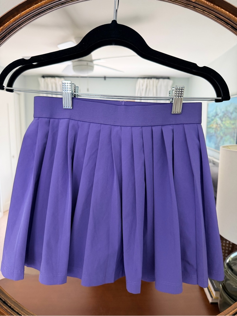 Athleta Girl Purple Pleated Skort